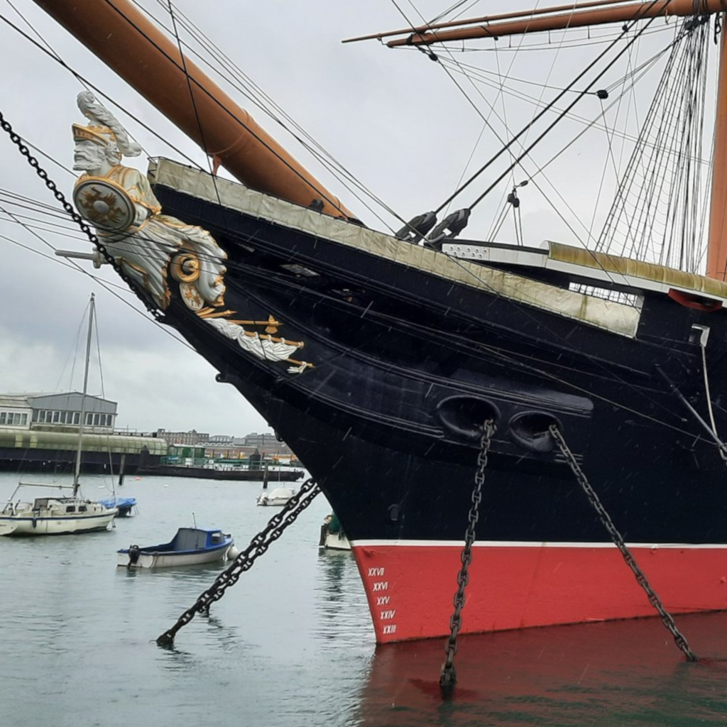 A bord du HMS Warrior